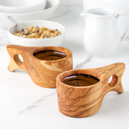 Handmade Olive Wood Kuksa Cup